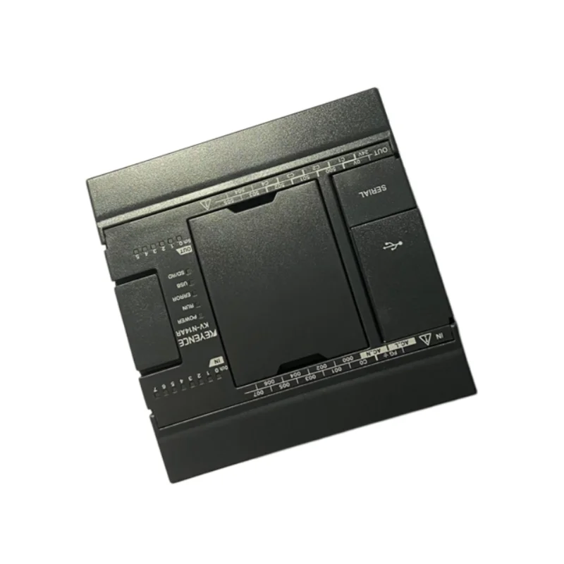 KEYENCE KV-N14AR KV-N14ATP KV-N14DR PLC Programmable Controller Basic Unit AC Power Type Used for Conveyor Control in Stock
