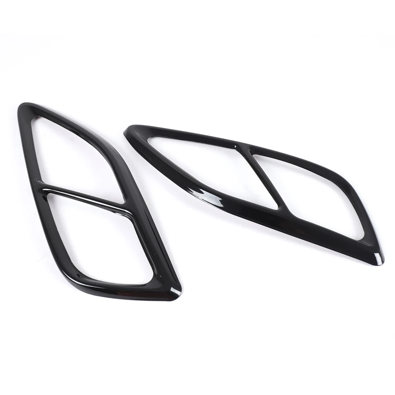 For Lincoln MKZ 2017-2021 stainless steel Car Tail pipes Muffler Exhaust Pipe Output Cover Accessories