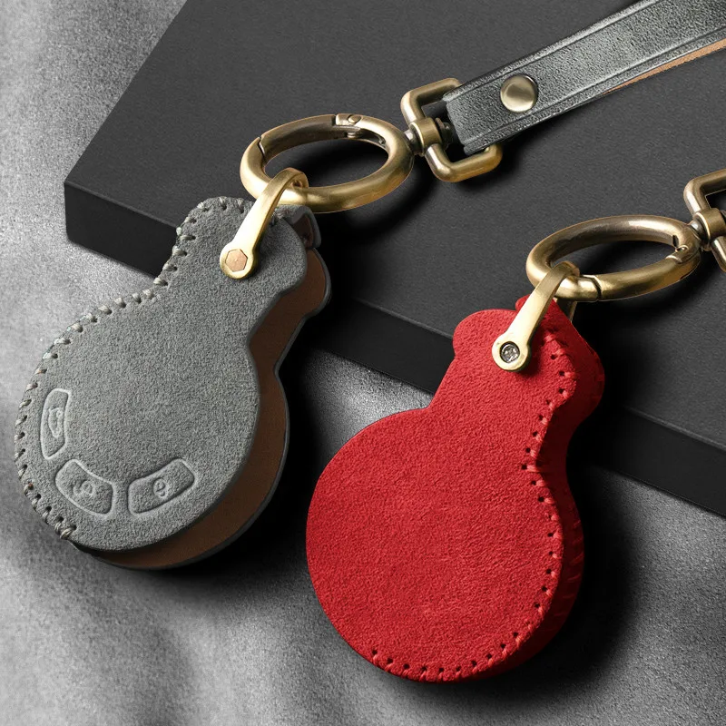 

Luxury Alcantara Car Key Covers Keychain For M Country Club Coope r R 55 R 56 R 60 R 61 Car Styling Protective Cover