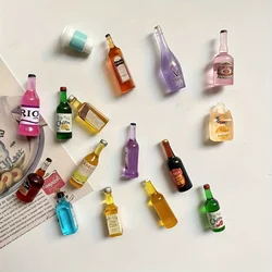 Mini Bottle Refrigerator Resin Bottle Home Decoration Gift Photo Message Magnet Fixed