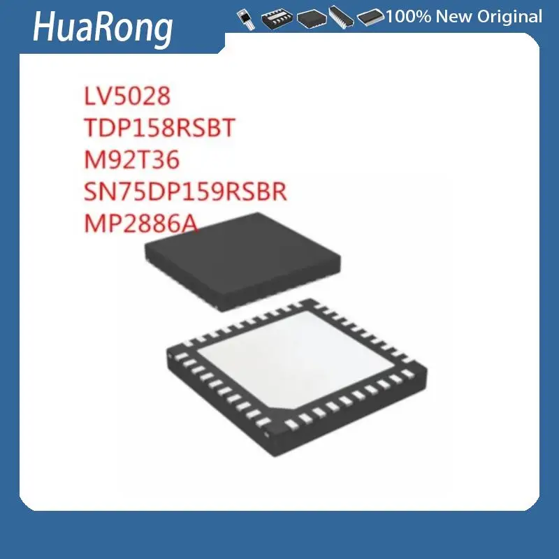 2PCS/LOT  LV5028  LV5028RPC  TDP158RSBT TDP158RSBR  TDP158   SN75DP159RSBR  SN75DP159  75DP159  MP2886A  MP2886AGU  QFN-40