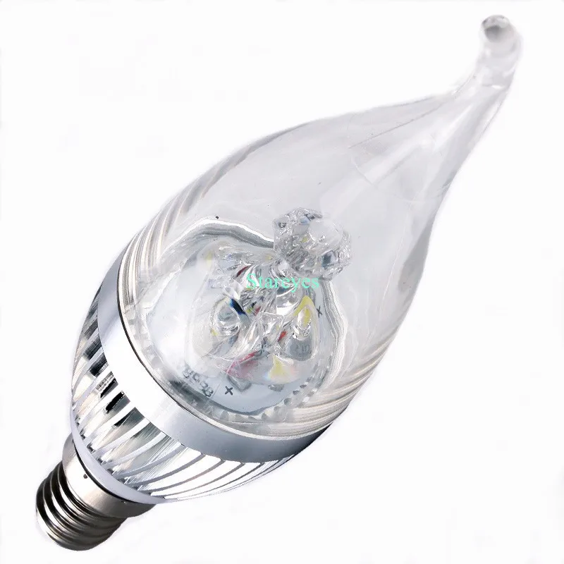 1 Piece Dimmable 3W 4W 5W E14 E27 High Power LED flame Candle Light spotlight Bulb Pendant Lamp chandelier droplight lighting