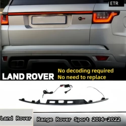 The through-taillights are a new upgrade to the For Range Rover' 13-22 stylish rear start lights Land Rover