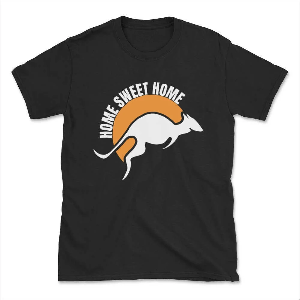 Home Sweet Home. Fashion Australia Kangaroo T-Shirt 100% Cotton O-Neck Summer Short Sleeve Casual Mens T-shirt Size S-3XL