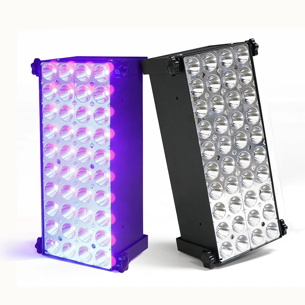 Led UV Floodlight 40LEDs 220V 1000W Ultra Violet Light Waterproof Lamp for UV Glue Curing 3D Printing Circuit Board Curing