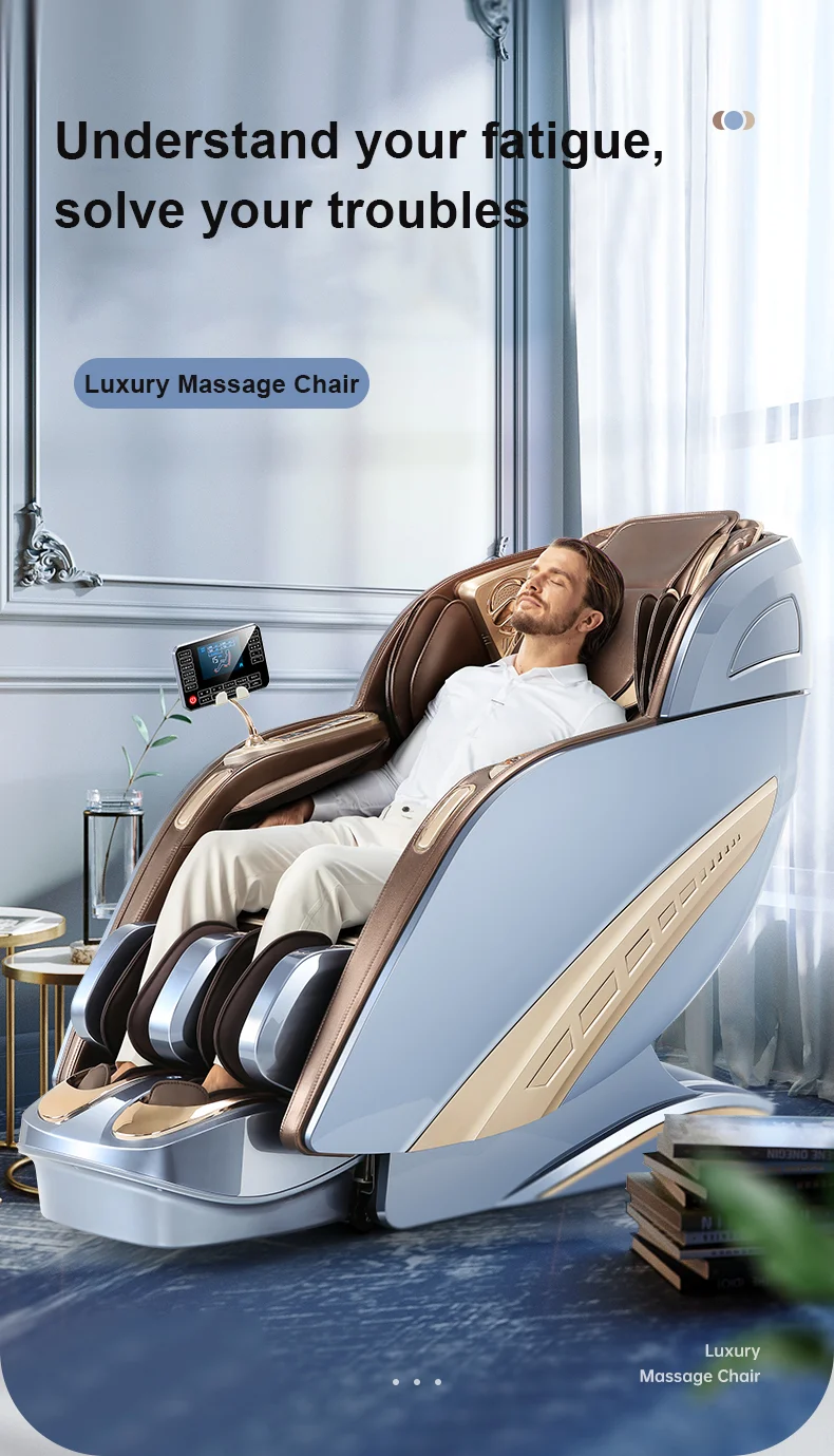 2024 Hot 3D Cheap Foot Spa Pedicure Kneading Shiatsu 4D Massage Chair