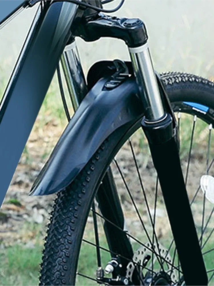 AliExpress NONE 2pcs Bicycle Fender PP Soft Plastic Suitable Bicycles MTB DH Rear Shock BIKE Thicken Splash Protection Accessory