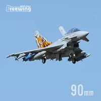 Freewing 90mm 'Typhoon' Electric Ducted Single Engine Jet Fixed Wing Assembled Loaded Missile Model Brushless Fighter Jet