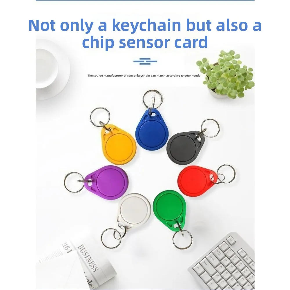 8pcs card buckle CUID can be repeatedly erased through firewall encryption induction card elevator buckle mobile NFC copy card