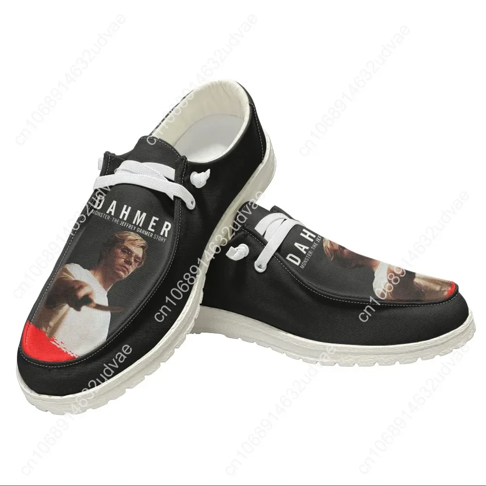 جيفري دامر حذاء كاجوال حذاء مسطح للرجال والنساء يسمح بمرور الهواء كاجوال داخلي وخارجي خفيف الوزن حذاء مخصص للزوجين #2