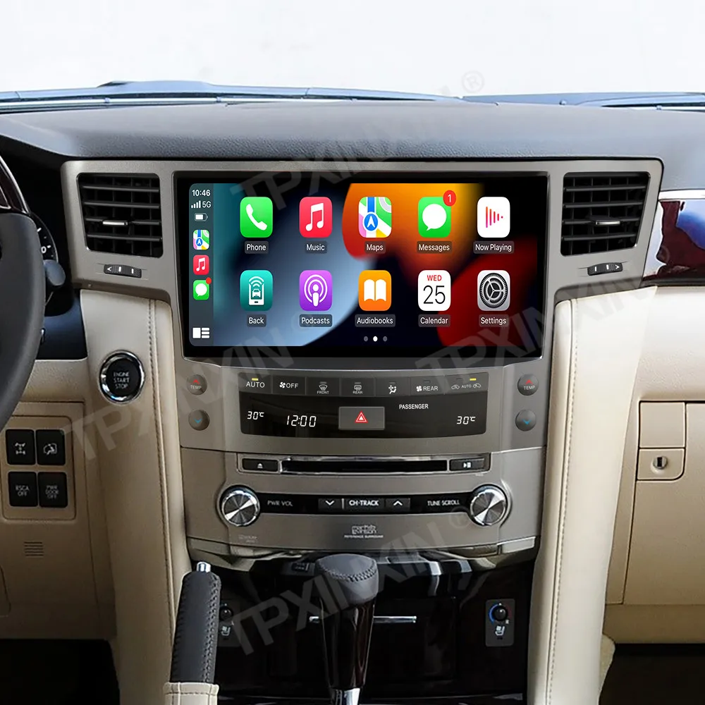 Android 13 Automotive Multimedia For Lexus LX570 2013 2014 2015 GPS Navigation Intelligent Radio Coche With BT 5.0 4G Head Unit