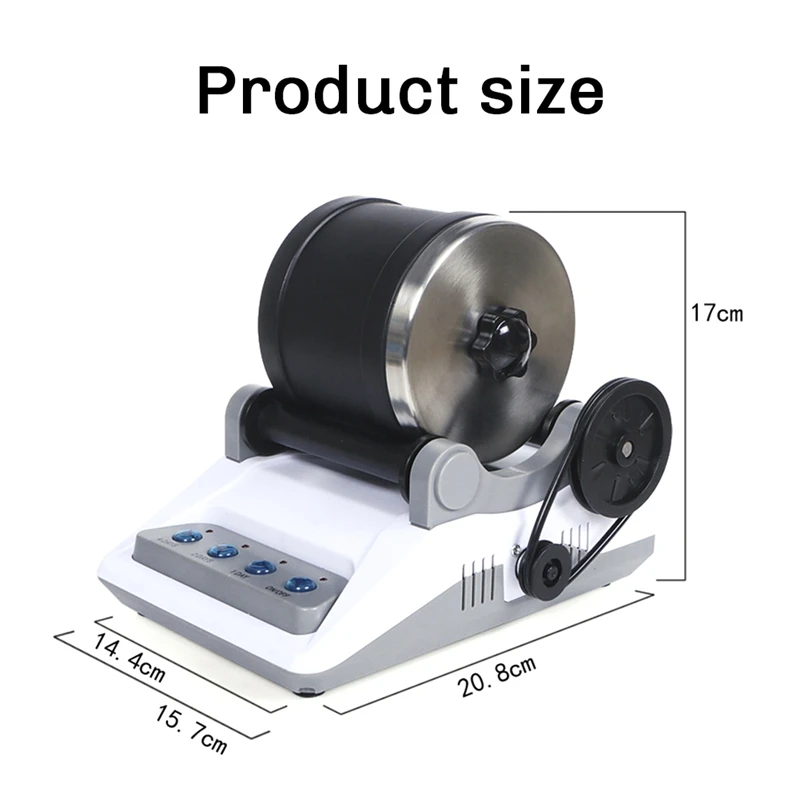 آلة تلميع الأحجار الكريمة الكهربائية متعة الفيزياء تجربة علمية مجموعة لتقوم بها بنفسك آلة تلميع الحجر لعبة اختبار الولايات المتحدة التوصيل