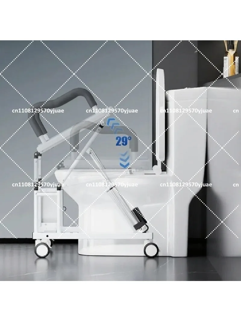 Raised Toilet Seat With Remote Control Adjustable Height For Elderly Home Safety