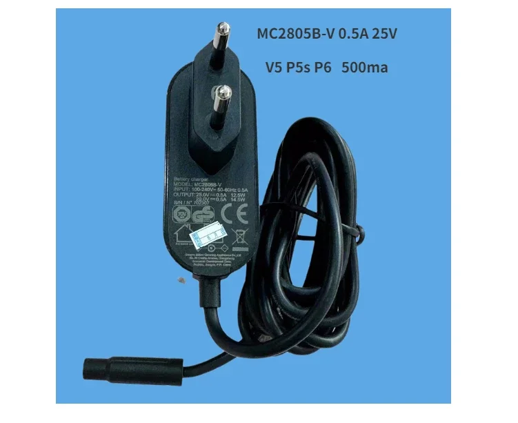 MC2805B-V 0.5A 25V EU Charger for Midea Vacuum V5 P5s P6   500ma