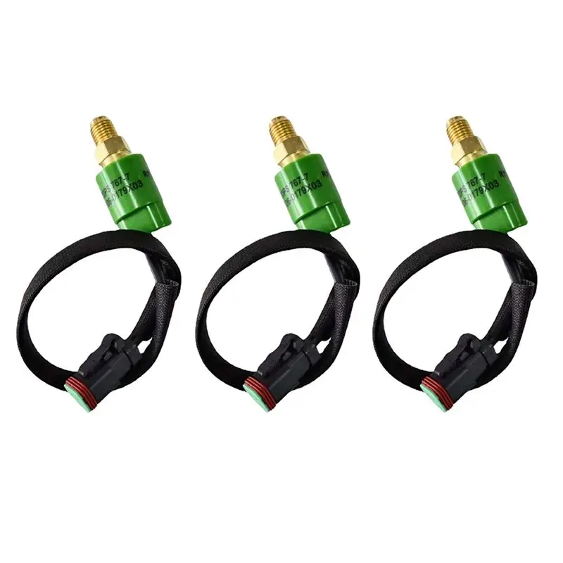 

Rare 3X 106-0179 126-2938 CAT E320B/320C/320D Excavator Pressure Switch Parts Pressure Sensor