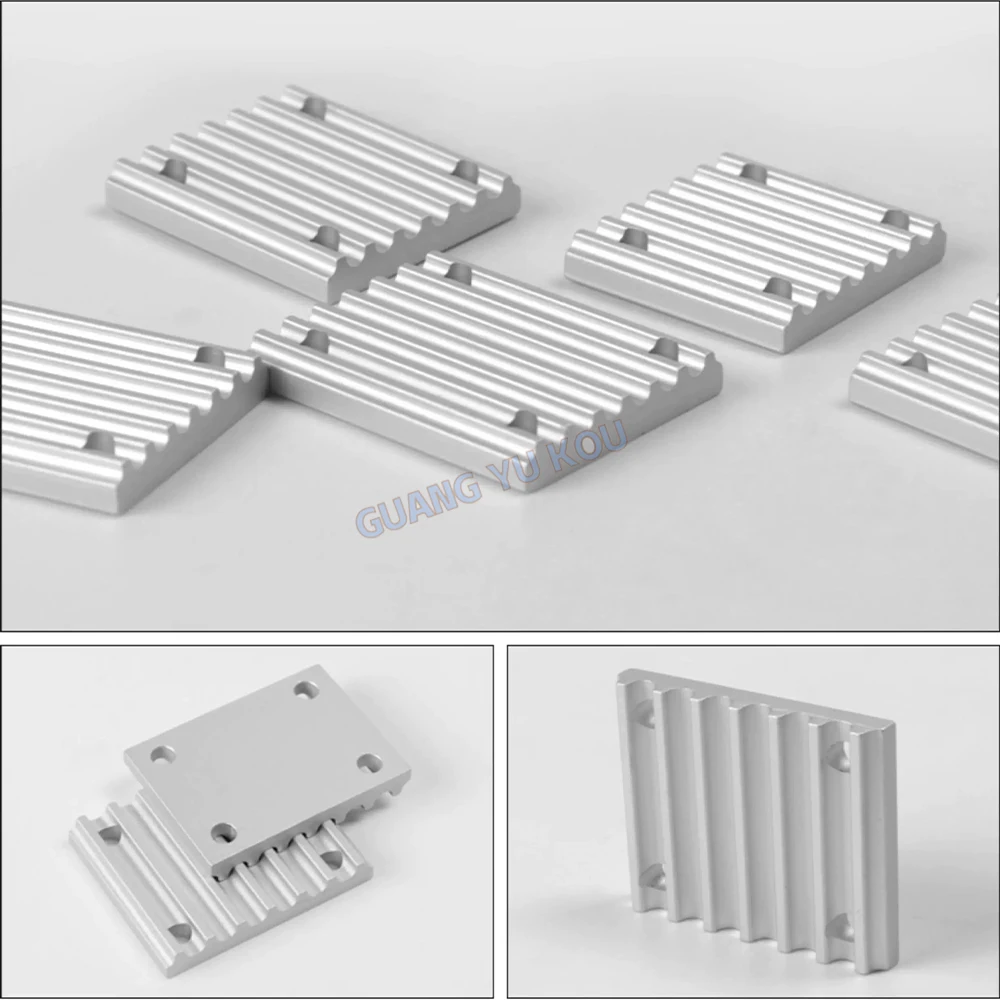 TBCR Clamp Tooth Plate 2GT/2M 3M/S3M 5M/S5M 8M/S8M T2.5/T5/T10 AT5/AT10 MXL/XL/L H for Open Timing Belt Connection Fixed Clip