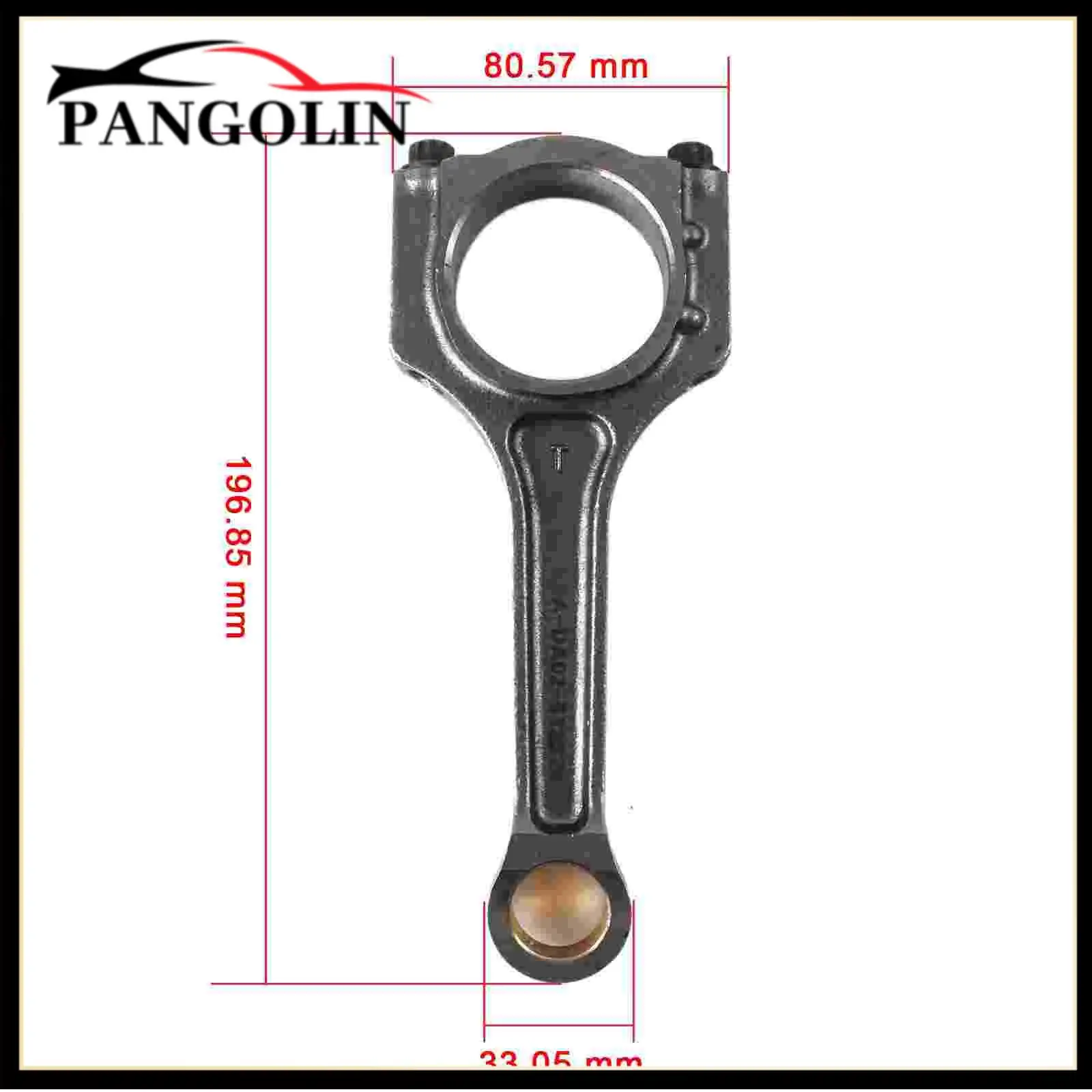 4pcs Engine Connecting Rods For 2009-2014 Hyundai 2.0T G4KF 23510-2G400 Engine Components Pistons Rings Rods Part Automobiles