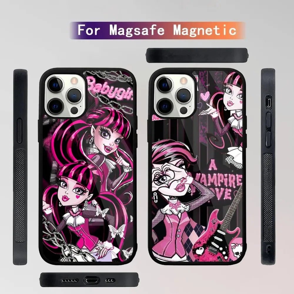 M-Monsters-H-High Anime   Phone Case For iPhone 15,14,13,12,11,Plus,Pro,Max Mini Magsafe Magnetic Wireless Charging