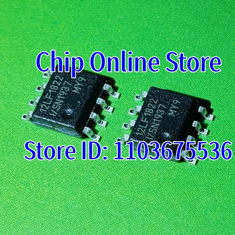 5~100pcs  PIC12LF1822-I/SN  PIC12LF1822T-I/SN  PIC12LF1822  SOIC8  New Original  8 Bit Microcontroller MCU