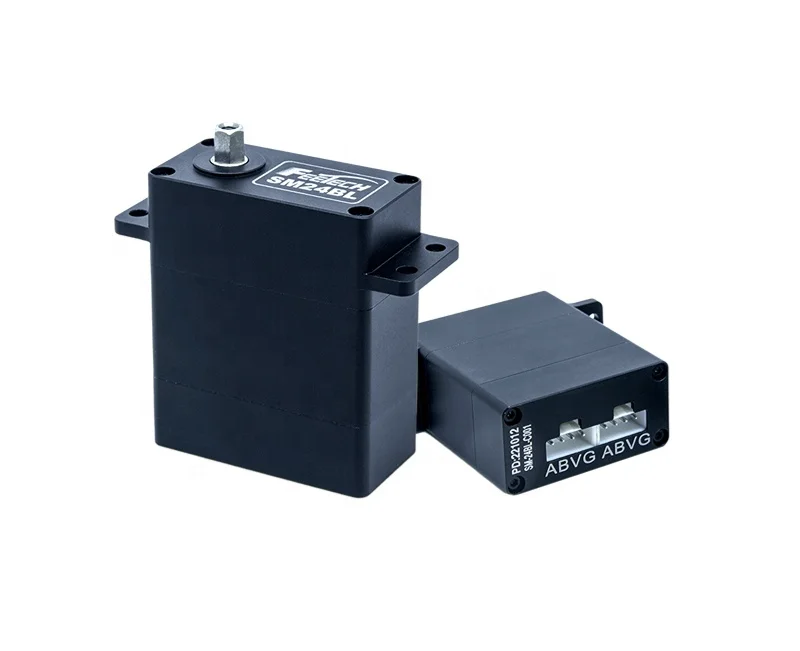24V 24KG RS485 브러시리스 모터 360도 풀 메탈 슬림 로봇 서보 (로봇 산업 물류 장비 모바일 로봇용)