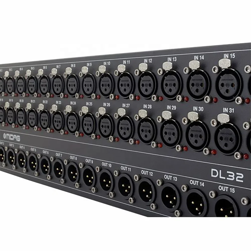 

Midas DL32 Stagebox 32 Inputs 16 Outputs Active Passive Speakers Pa Sound System Digital Stagebox