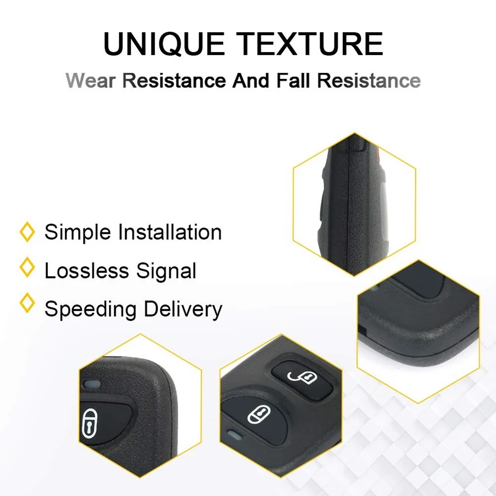 Unusual Key Fob Keyless Entry For Hyundai Elantra Sonata Kia Optima Remote Control Replace OSLOKA-310T 95430-3K200 3+1 Buttons 1