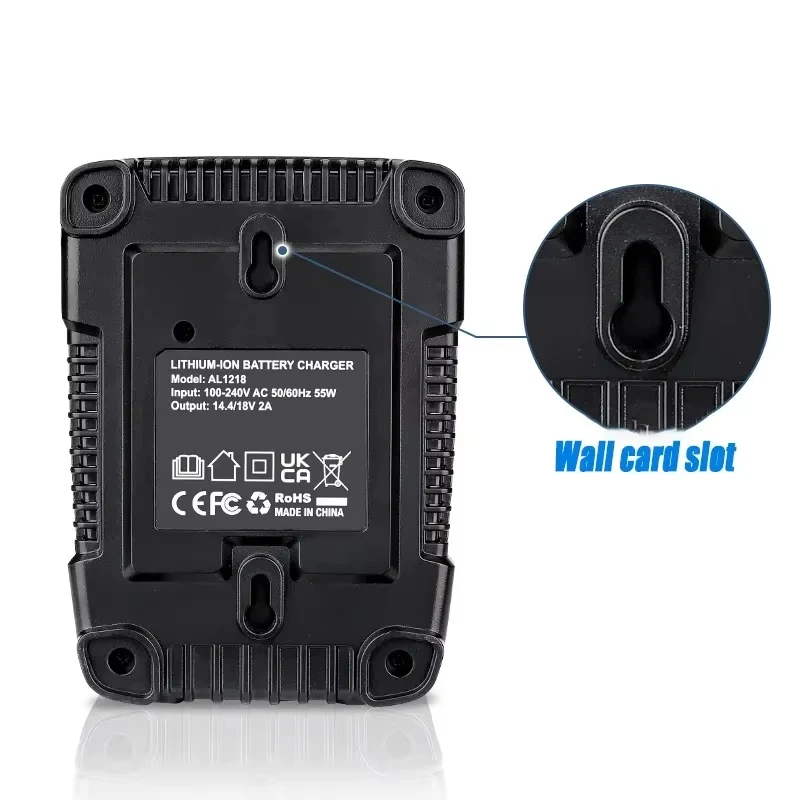 For RIDGID AEG 14.4V 18V Li-Ion Battery 2A Fast Charger Power Tool Battery Charging High Quality Lithium Battery Charger