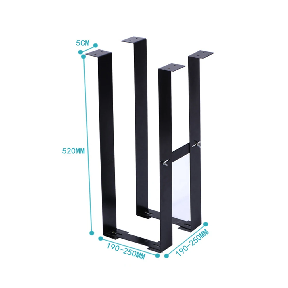 Imagem -02 - sob a Mesa Universal pc Case Holder Wall Side Cpu Stand Torre Ajustável pc Mainframe Hanger Host Box Bracket Rack