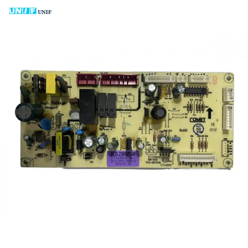 

Плата питания для холодильника Midea BCD-230WTGM 17131000005401, основная плата управления