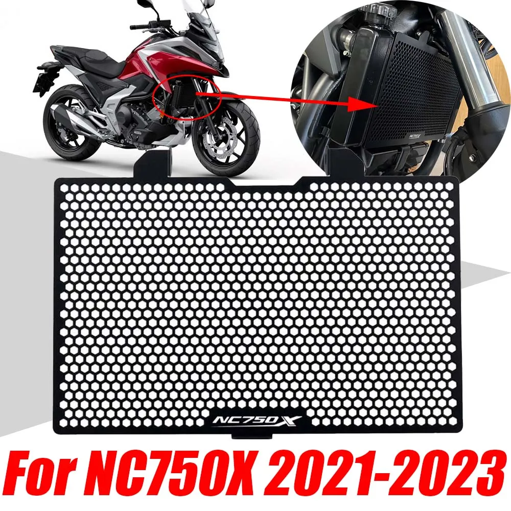 For HONDA NC750X NC750 X NC 750 X 750X 2021 2022 2023 Accessories Radiator Grille Guard Protection Cover Protector Grill Cover