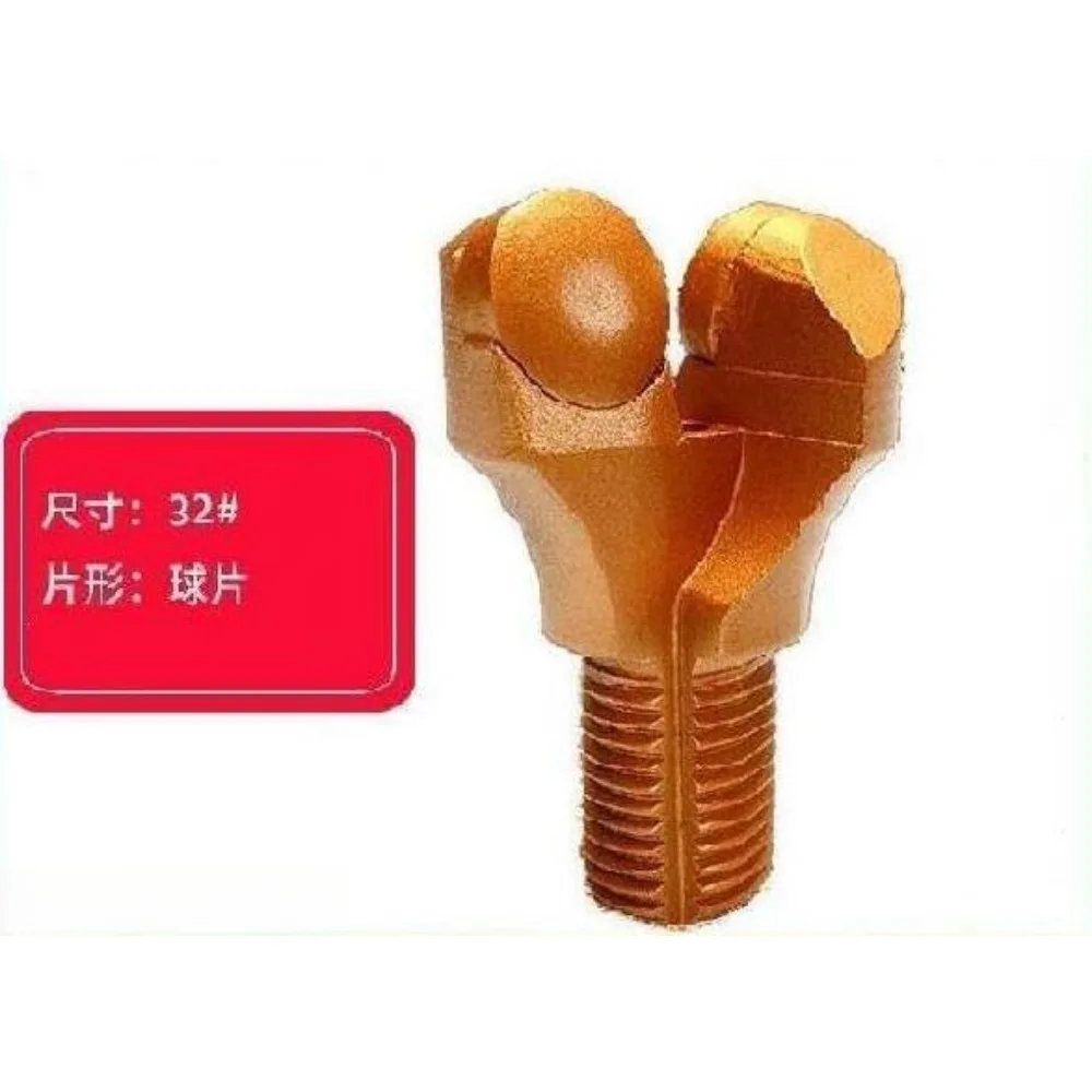 28/30/32 Full-Piece Spherical Tooth Bit Sandstone Alloy for Diamond Bit Composite Claw Anchor Cable Turnhead