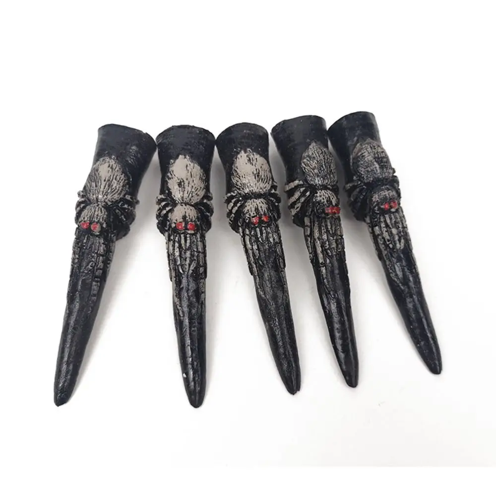 

Scary Ghost Zombie Witch Finger Cot Lion Skull Halloween Finger Cover Latex Spider Fake Fingers Festival Toys