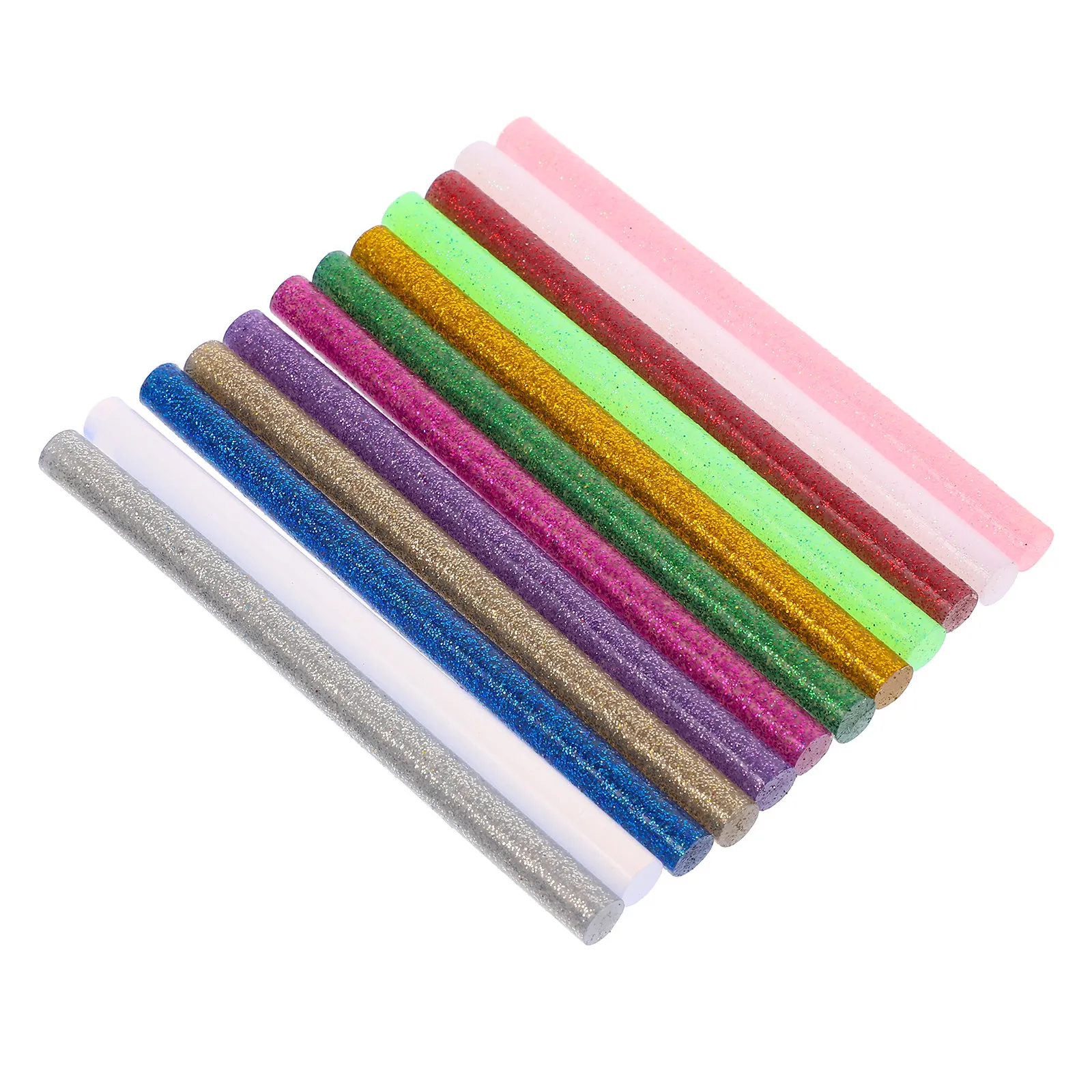 

130Pcs Colored Hot Glue Sticks for DIY Crafting Handmade Art Sealing Repairs Wood Plastic Glass Fabric Ceramics Resin Hot Melt