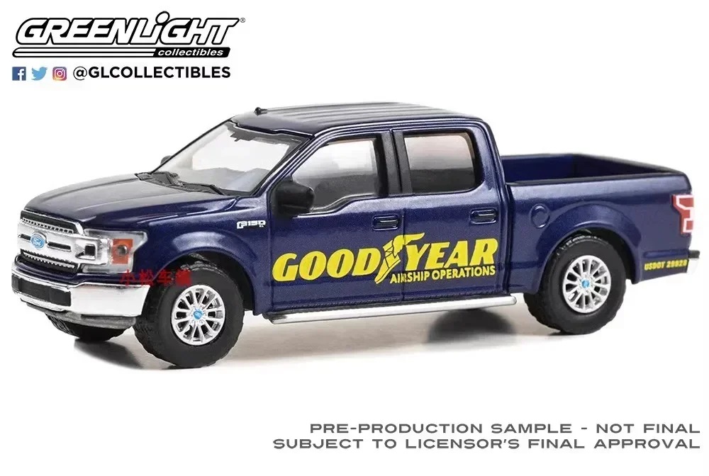 1:64 2020 Ford F-150 125 rocznica odlewany model samochodu ze stopu metali zabawki do kolekcji prezentów