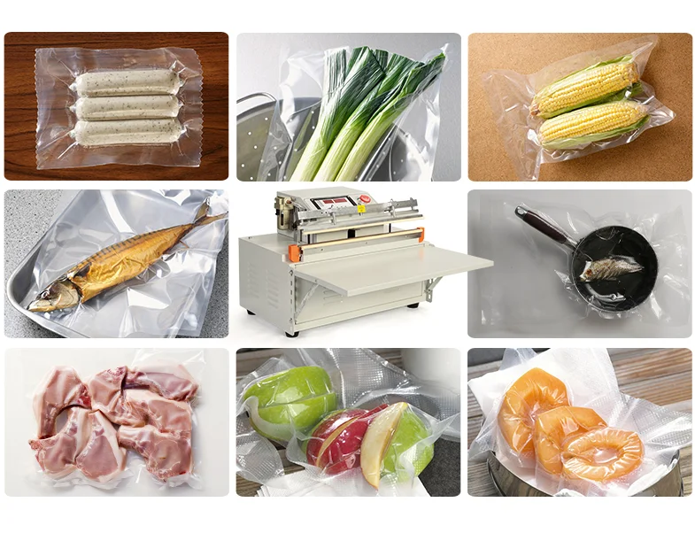 Electric External Pumping Meat Vacuum Packaging Machine/External Food Vacuum Sealer Gas-Filling Packing Machine