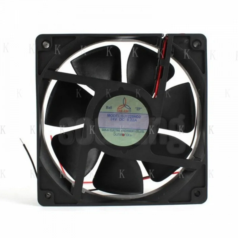 

C FOR SANJUN SJ1225HD2 24V 0.22A 12025 12cm high air capacity ball cooling fan
