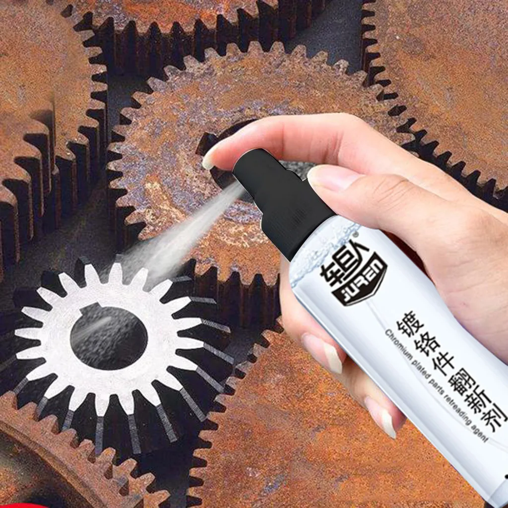 100ml Rust Cleaner Spray Derusting Spray Car Maintenance Cleaning Portable Anti-Rust Tool Agent Remover Car Beauty Supply