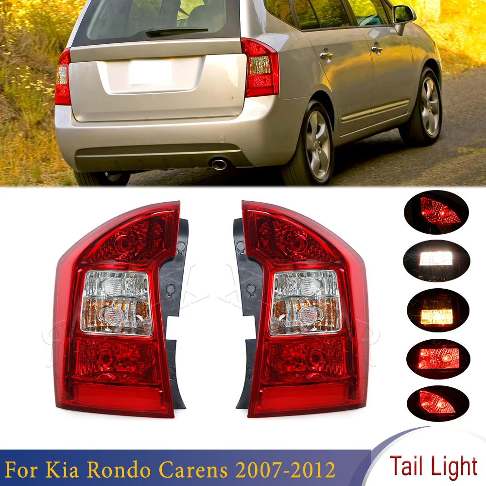 

Rear Bumper Tail Light Brake Stop Reverse Lamp For Kia Rondo Carens 2007-2012 Taillamp Taillight 924011D000 924021D000