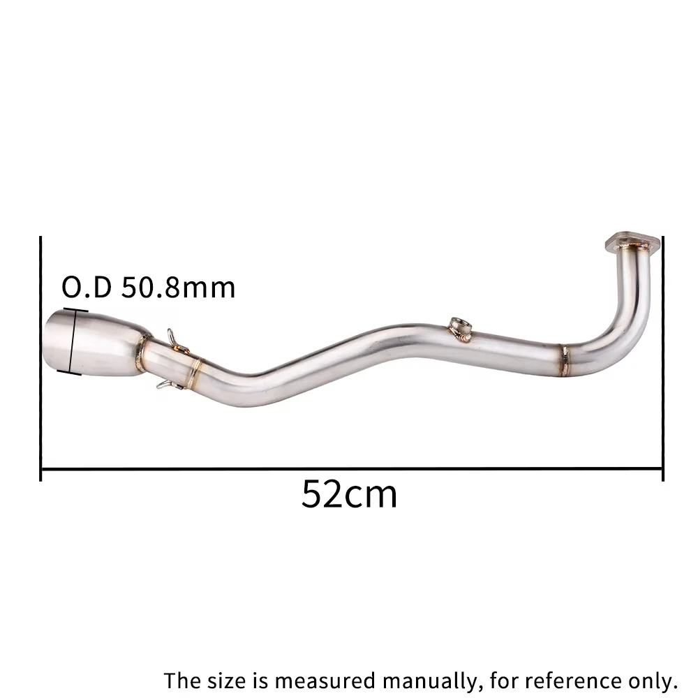 For (2015-2019) High Performance motorcycle stainless steel NMAX125 NMAX155 motorcycle exhaust pipe