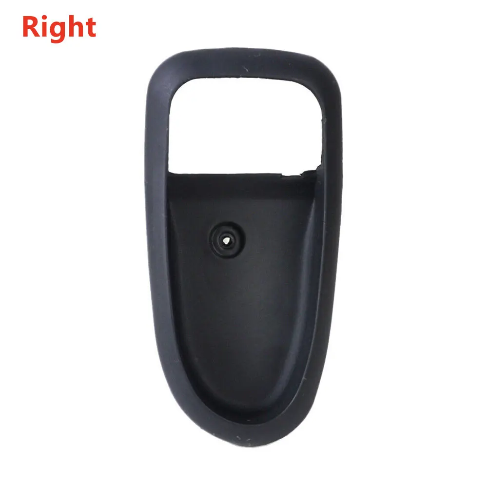 Embellecedor de manija de puerta Interior de coche, marco de bisel de plástico negro, apto para Hyundai Elantra 2001-2006, Avante XD 00-06
