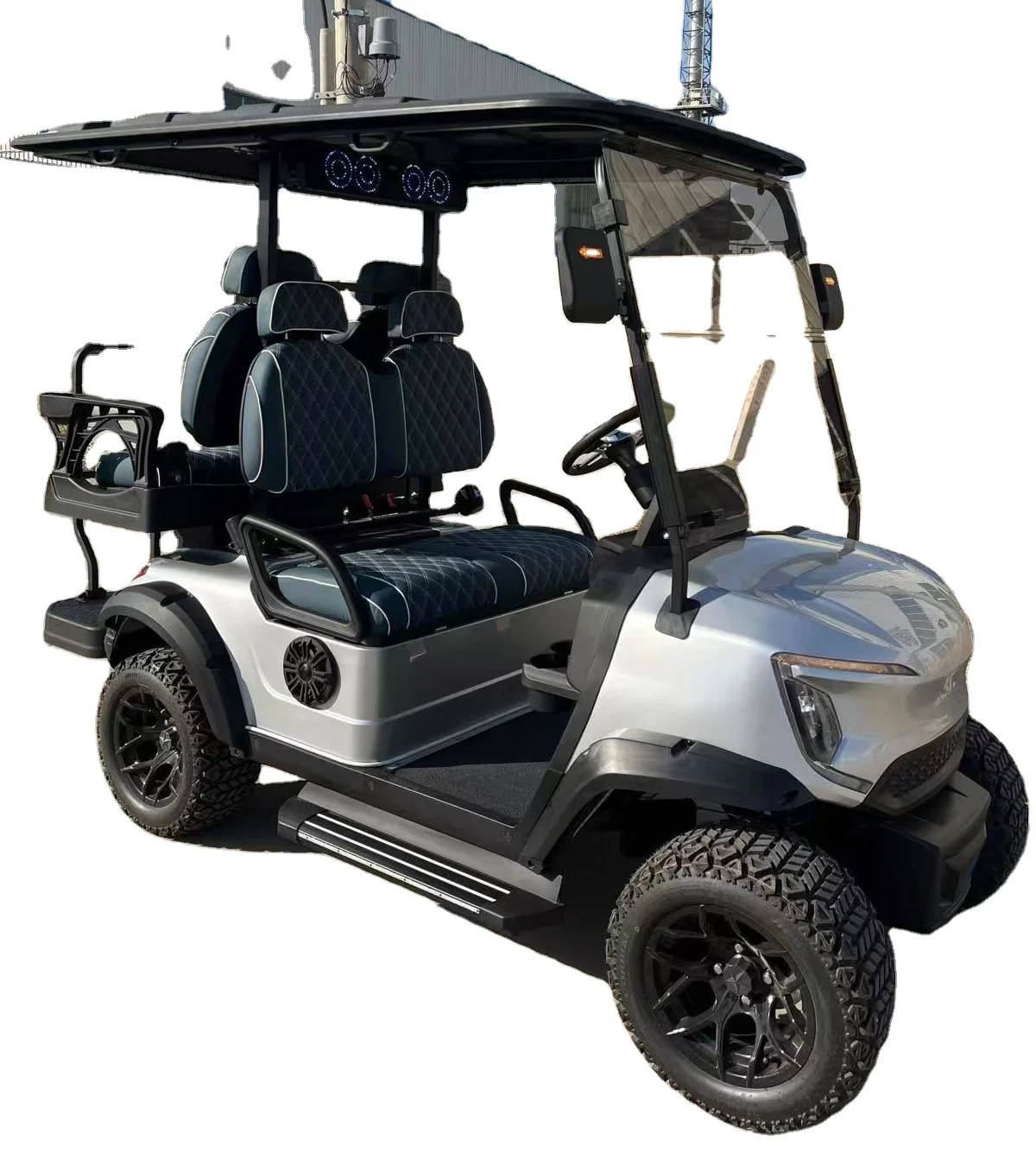TongCai Off Road Street Legal 48v /72v Lithium Battery Golf Car Buggy 6 Seater Electric Golf Cart