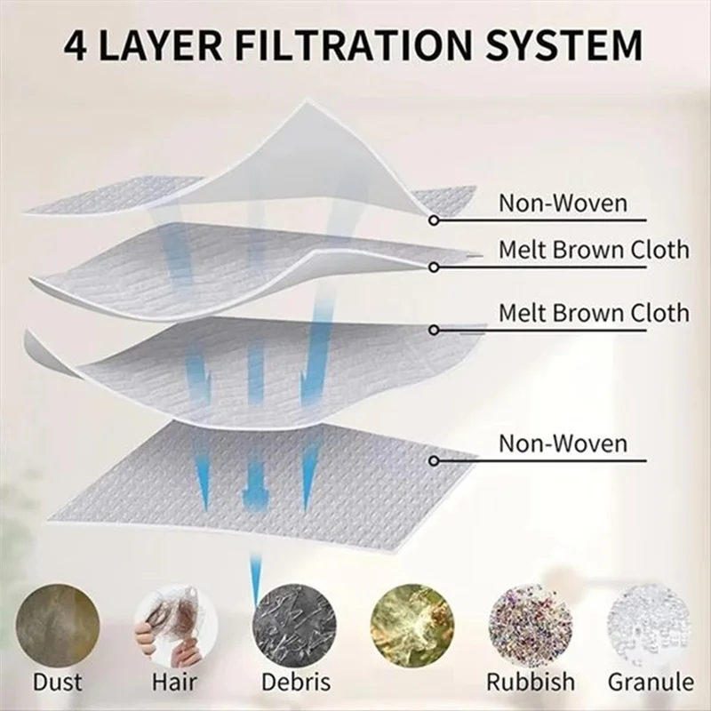 

WHYY-Vacuum Dust Bag For Irobot Roomba Combo 10 Max Spare Parts Dust Bag Efficient Household Cleaning Accessories 12PCS