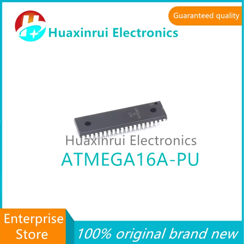 ATMEGA16A-PU DIP-40 100% original brand new silk screen ATMEGA16A-PU AVR/8-bit microcontroller 16K flash memory ATMEGA16A-PU