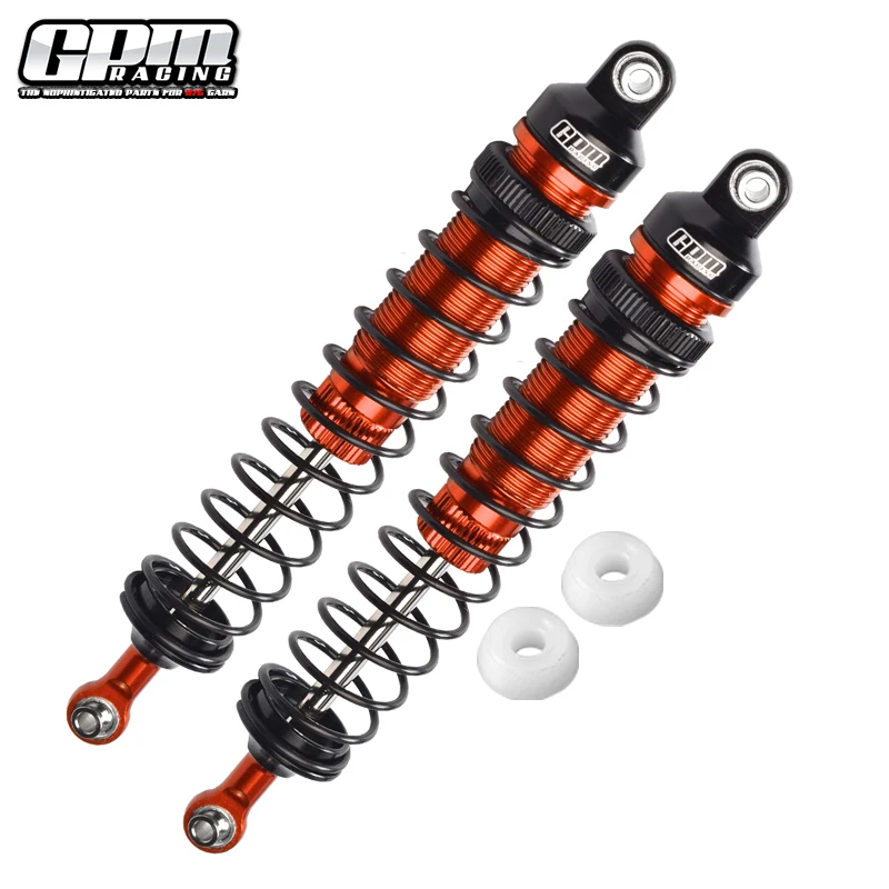 GPM Aluminum Rear Adjustable Spring Dampers For LOSI 1/10 Rock Rey Baja Rey