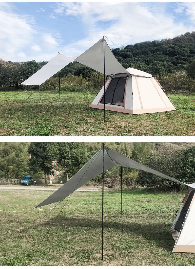 Canopy tent integrated automatic