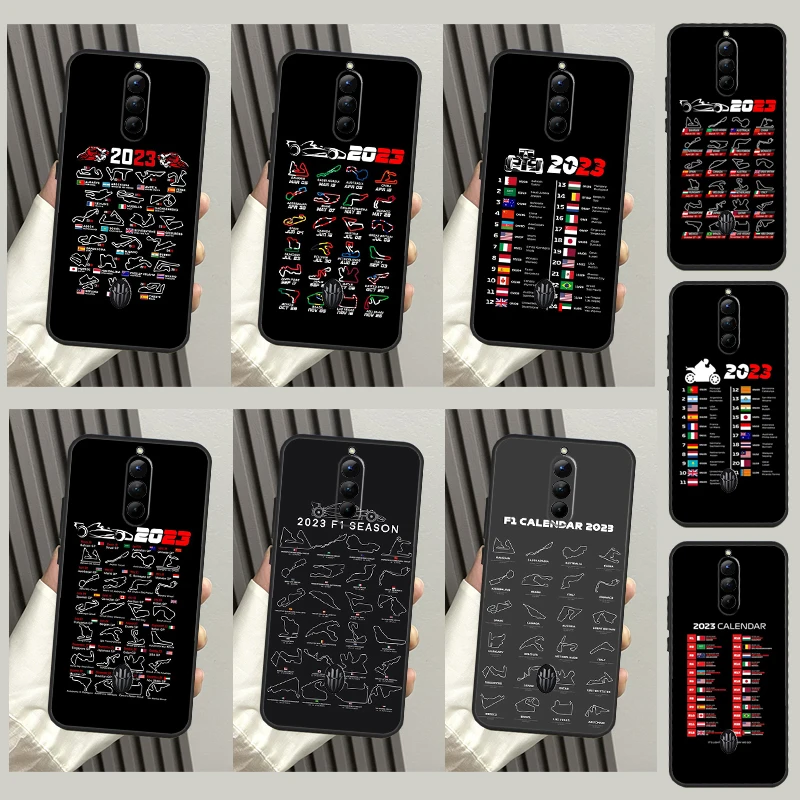 صيغة التقويم 2023 ل ZTE النوبة الأحمر ماجيك 8 برو زائد الحال بالنسبة ل RedMagic 7 6 برو 6S 7S 6R 5G 5s كوكه Fundas