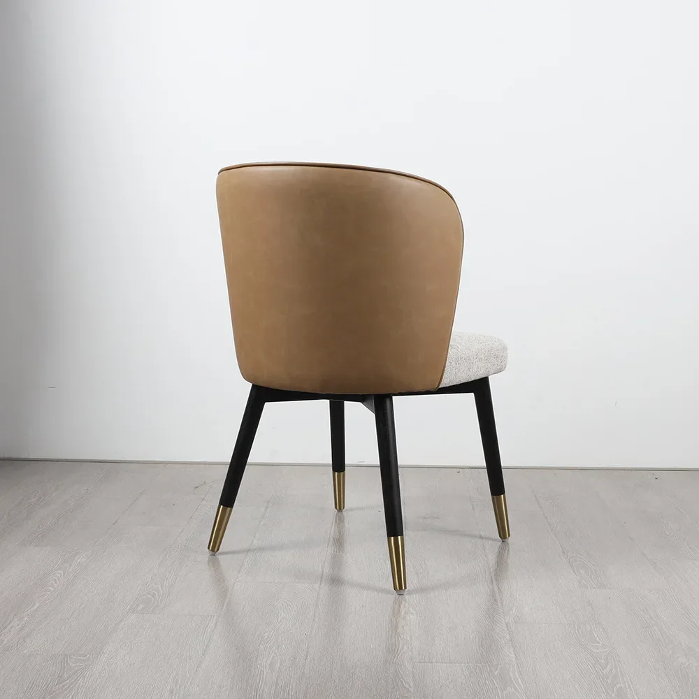 luxury dining chair, restaurant hotel soft bag back chair, hotel casual coffee chair, bed and breakfast room book chair