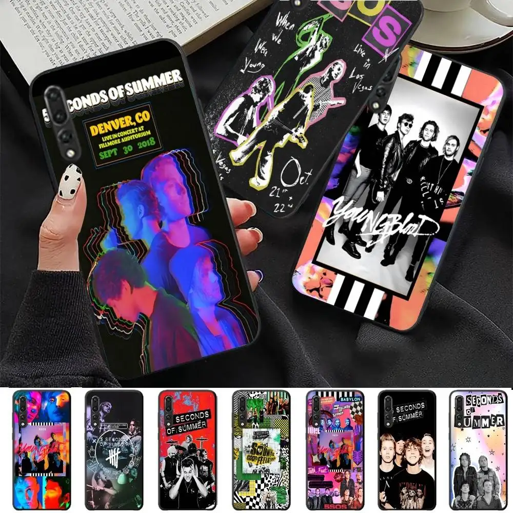 Seconds-of-Summers-5SOS Phone Case For Huawei P 8 9 10 20 30 40 50 Pro Lite Psmart Honor 10 Lite 70 Mate 20lite