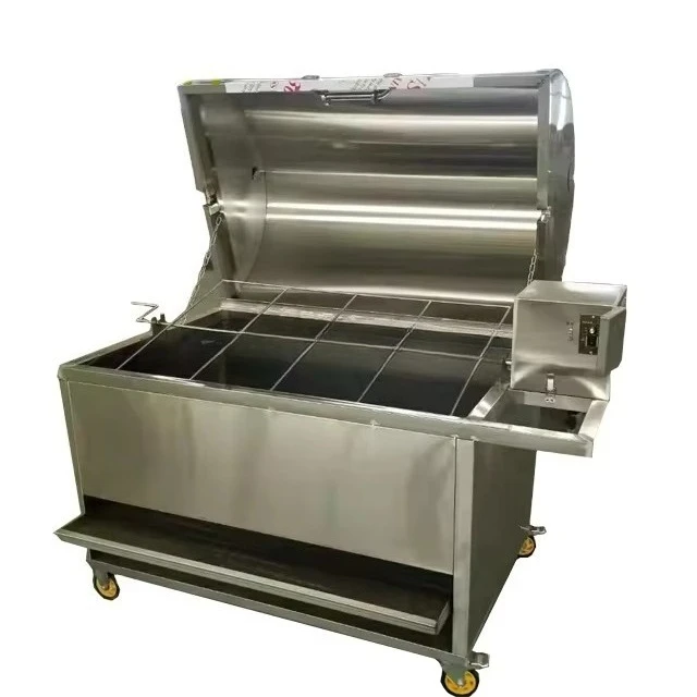 Whole Sheep Roasting Machine With Low Price Lamb Leg Roast Stove Smokeless Charcoal Barbecue Grill Oven