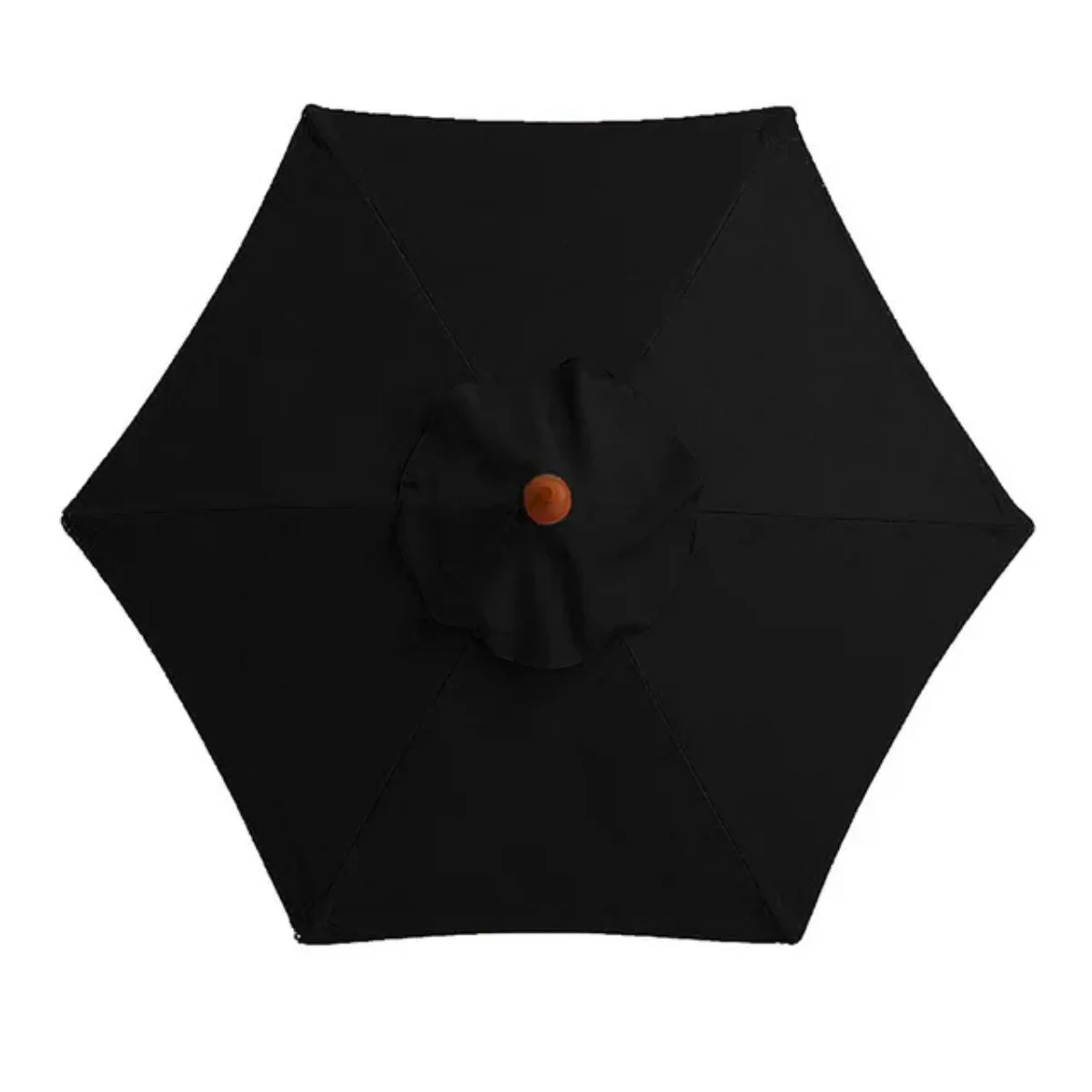 Multi-size parasoldoek voor buiten (ribbeugel niet inbegrepen) Vervangende doek voor tuinparasol